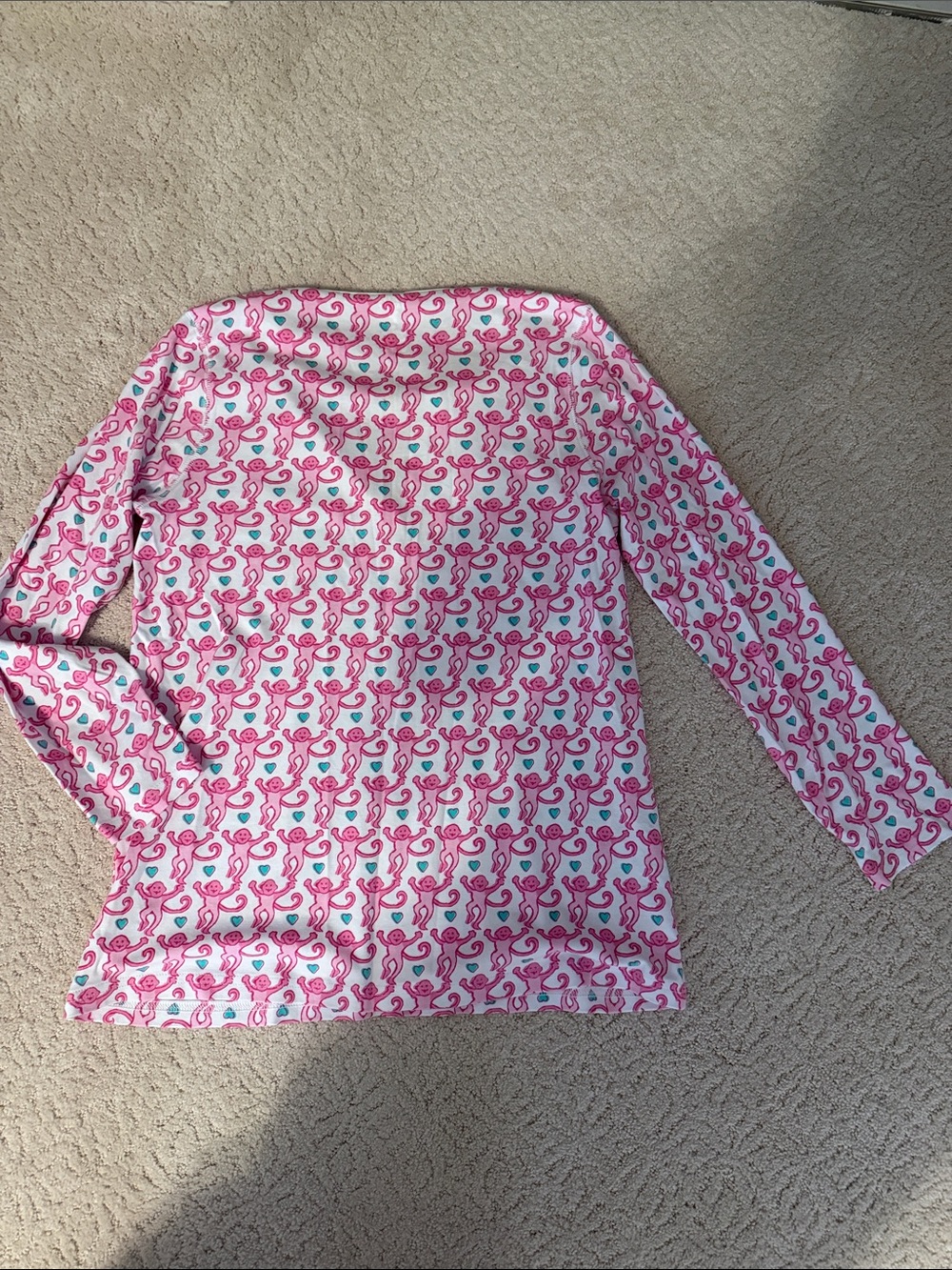 Roller Rabbit Pink PJ Set Size S - Picture 4 of 6